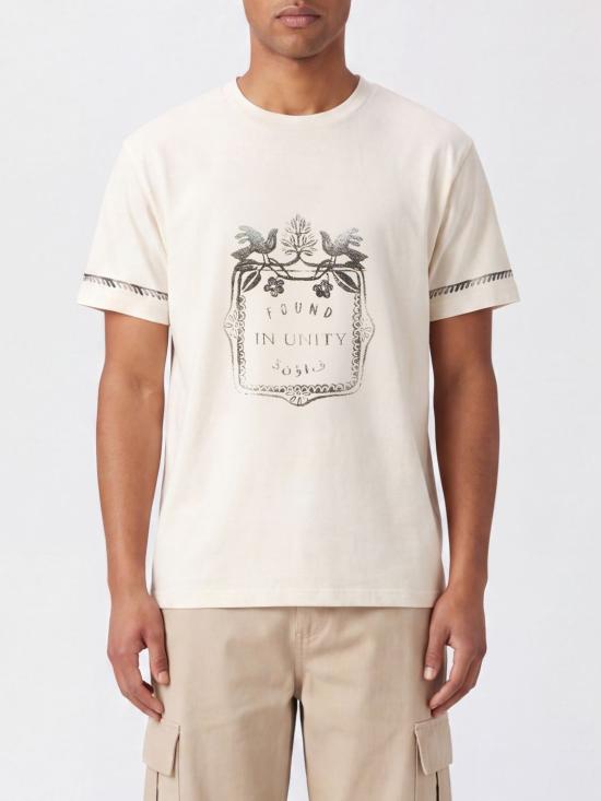 26SS 파운드 반팔 티셔츠 FOSS26TT18012 6369 White