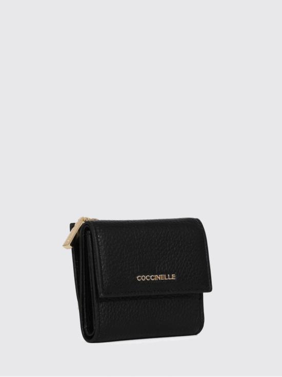 26FW 코치넬리 지갑 E2MW511B801 001 Black - COCCINELLE