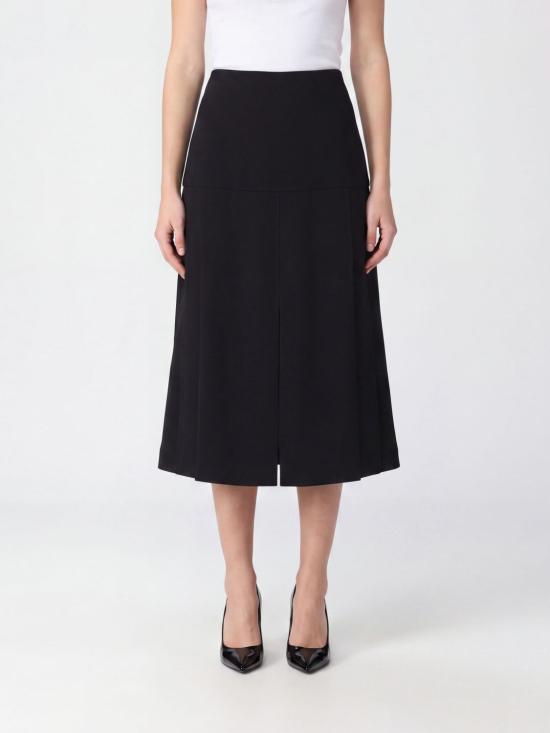 26FW 질샌더 스커트 J02MA0382J40356 001 Black