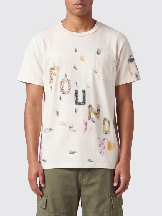 26SS 파운드 반팔 티셔츠 FOSS26TT16012 6368 White