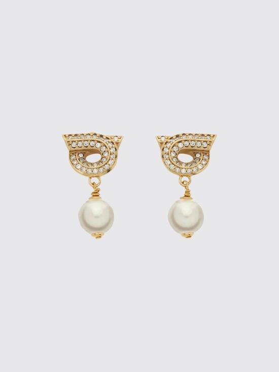 26FW 살바토레 페라가모 이어링 760781 776604 ORO PERLA Gold