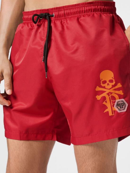 26SS 필립 플레인 스윔팬츠 UADCMMX0193PNY002N 13 Red - PHILIPP PLEIN
