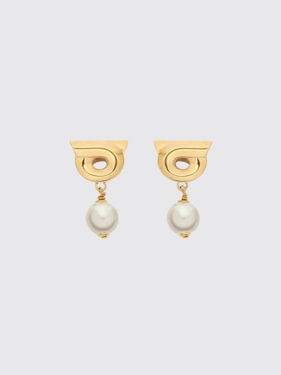 26FW 살바토레 페라가모 이어링 760780 776601 ORO PERLA Gold
