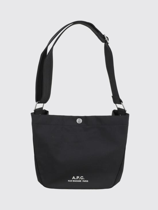 26FW 아페쎄 저널 로고 스몰 숄더백 PSAKRM67010 LZZ Black