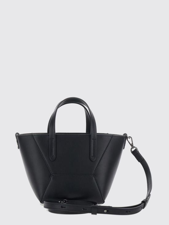26FW 브루넬로 쿠치넬리 카프스킨 BC Duo 미니 백 모닐레 장식 MBXAD2675 C101 Black - BRUNELLO CUCINELLI