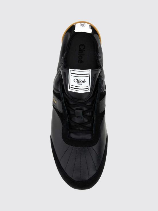 26FW 끌로에 끌로에 킥 스니커즈 CH26S15RVQ 001 Black - CHLOE
