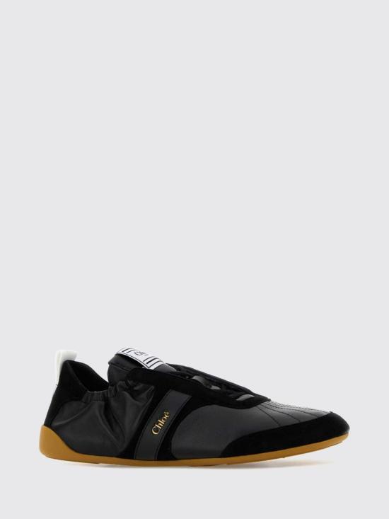 26FW 끌로에 끌로에 킥 스니커즈 CH26S15RVQ 001 Black - CHLOE