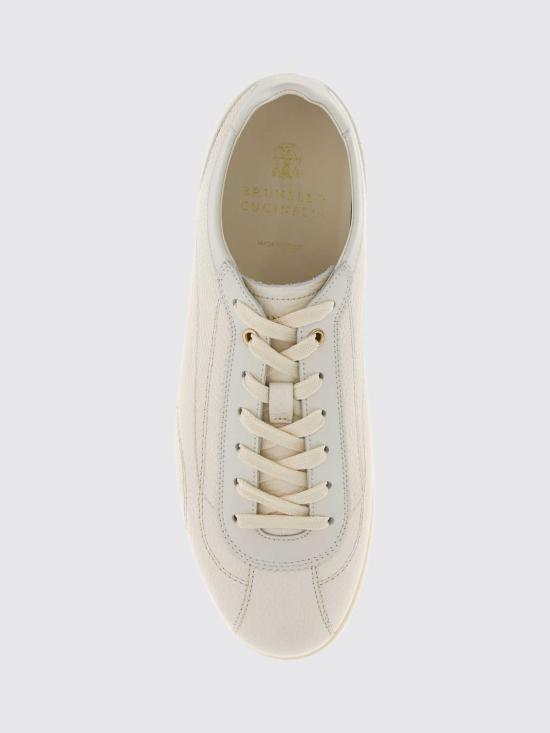 26FW 브루넬로 쿠치넬리 스니커즈 MZUVSGD337 CJJ34 White - BRUNELLO CUCINELLI
