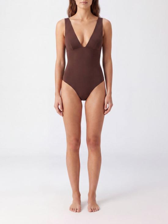 26SS 세인트바쓰 원피스 수영복 CAI001 00019L Brown