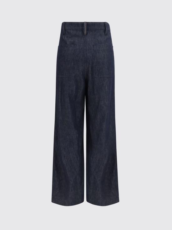 26SS 브루넬로 쿠치넬리 팬츠 MB125P5759 C001 Blue - BRUNELLO CUCINELLI