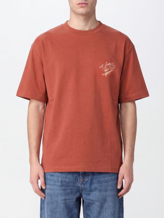 26FW 드롤드무슈 반팔 티셔츠 LTS188CO248 BR Brown
