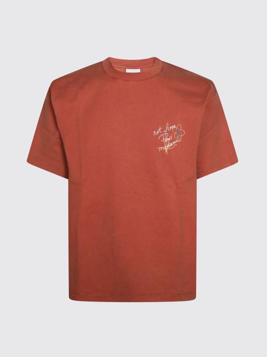26FW 드롤드무슈 반팔 티셔츠 LTS188CO248 BR Brown - DROLE DE MONSIEUR