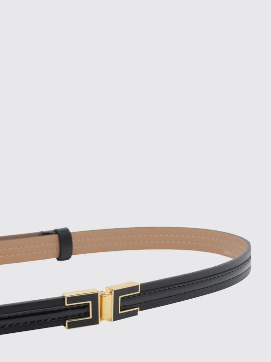 26FW 엘리자베타프랜치 레귤러 벨트 CT57S66E2 110 Black - ELISABETTA FRANCHI