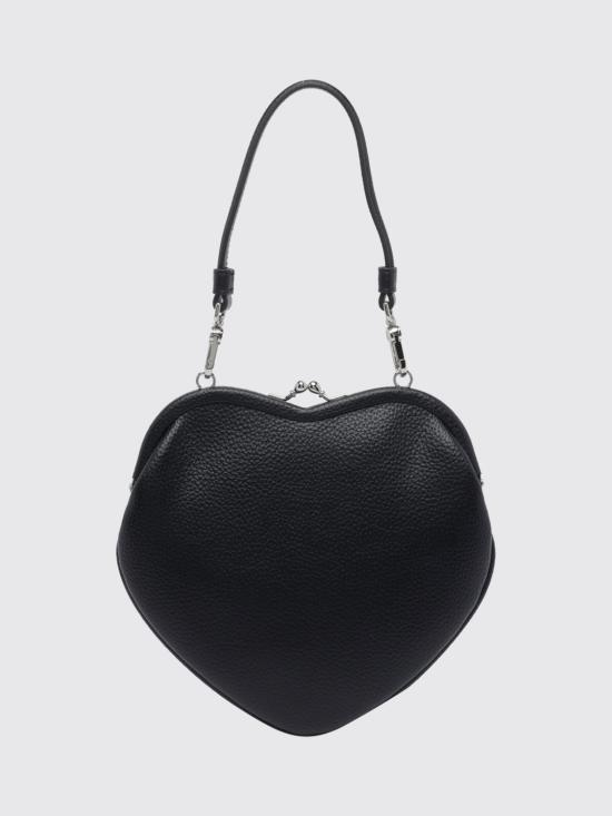 26FW 비비안웨스트우드 벨 하트 프레임 퍼스 4B01000CWS000D N403 Black - VIVIENNE WESTWOOD