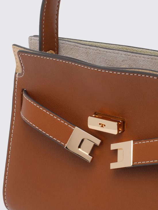 26FW 토리버치 리 라지윌 토트백 178830 201 Brown - TORY BURCH