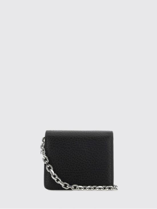 26FW 마르지엘라 스몰 레더 체인 지갑 SA3UI0009P4455 T8013 Black - MAISON MARGIELA