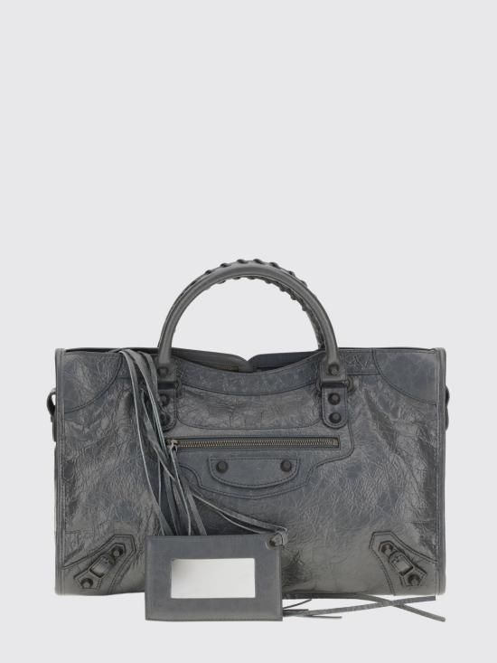26FW 발렌시아가 르 시티 백 8657602ACFH 1251 Grey