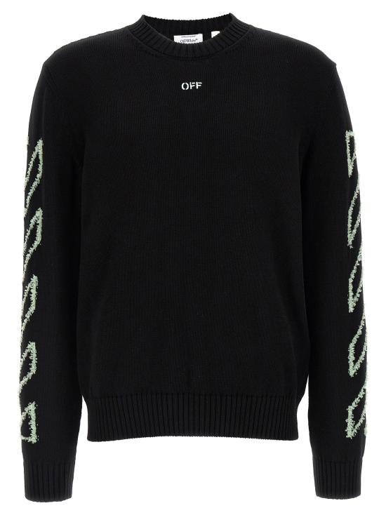 26SS 오프화이트 스웨터 OF328269BM BLACK