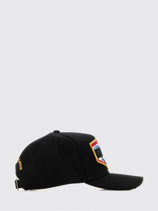 26FW 디스퀘어드2 볼캡 BCM076305C00001 2124 Black - DSQUARED2