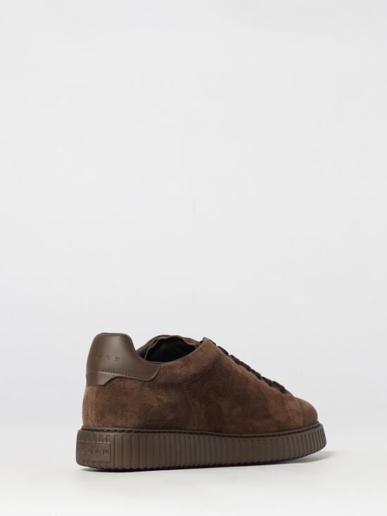 26FW 호간 스니커즈 HXM6770GF5FUHO S610 Brown - HOGAN