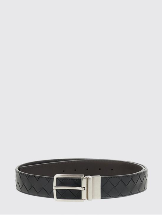 26FW 보테가베네타 인트레치아토 리버시블 벨트 652944VCPQ1 1205 Black