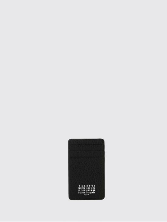 26FW 마르지엘라 버티컬 포 스티치 카드 홀더 SA1VX0017P4455 T8013 Black