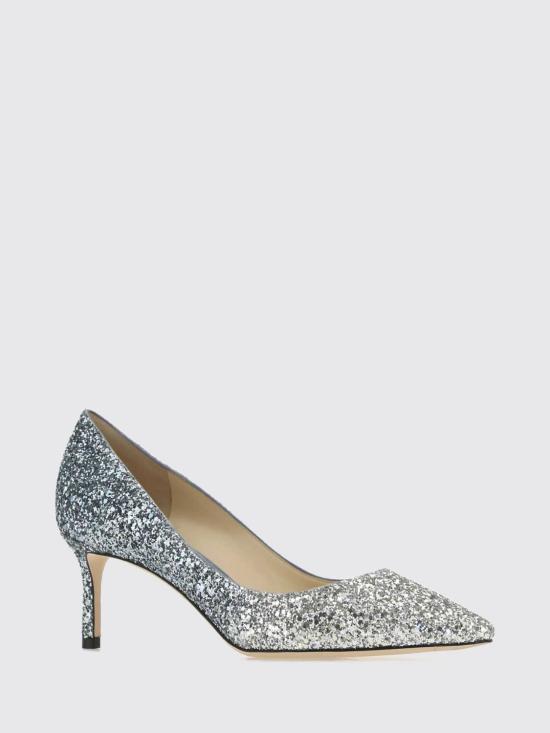 26FW 지미추 힐/펌프스 ROMY60BRE SILDUSBLU Silver - JIMMY CHOO