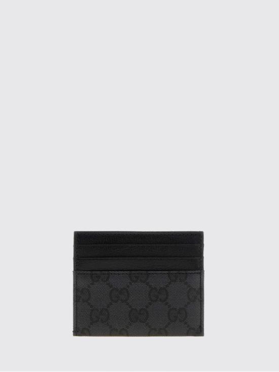 26FW 구찌 카드지갑 876384FAF8A 1000 Black - GUCCI