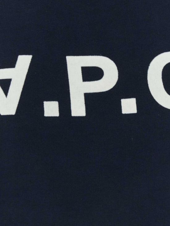 26FW 아페쎄 스탠다드 그랜드 VPC 스웨트 셔츠 COHBNM27907 TIQ Navy - A.P.C.