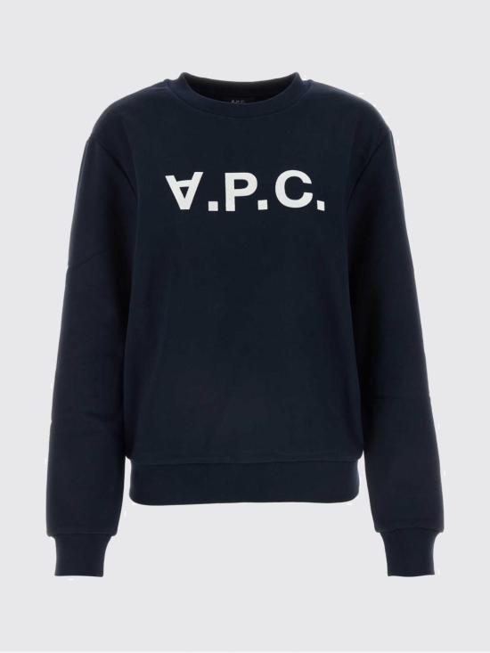 26FW 아페쎄 스탠다드 그랜드 VPC 스웨트 셔츠 COHBNM27907 TIQ Navy - A.P.C.