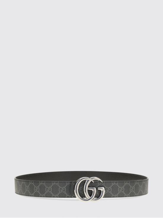 26FW 구찌 GG 마몽 리버시블 벨트 838593FAEWZ 1000 Black