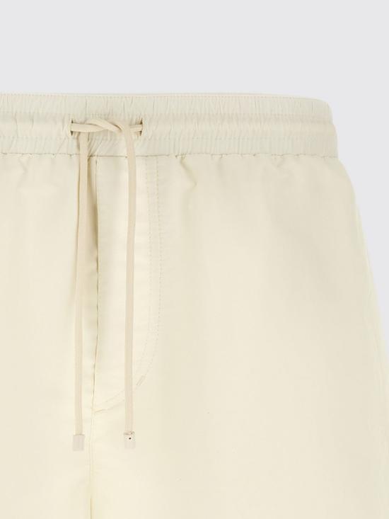 26SS 브루넬로 쿠치넬리 로고 스윔 팬츠 MW817043 COG80 White - BRUNELLO CUCINELLI