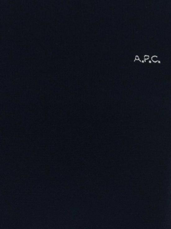 26FW 아페쎄 스웨터 WVBEPF23486 IAK Navy - A.P.C.