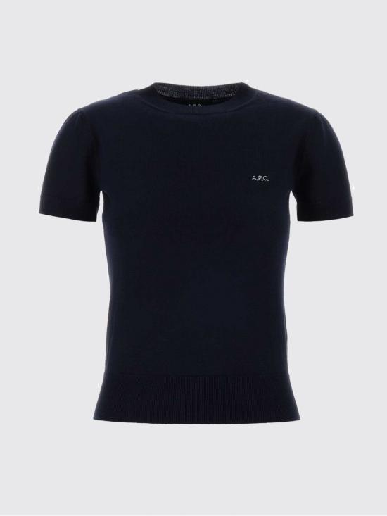 26FW 아페쎄 스웨터 WVBEPF23486 IAK Navy - A.P.C.