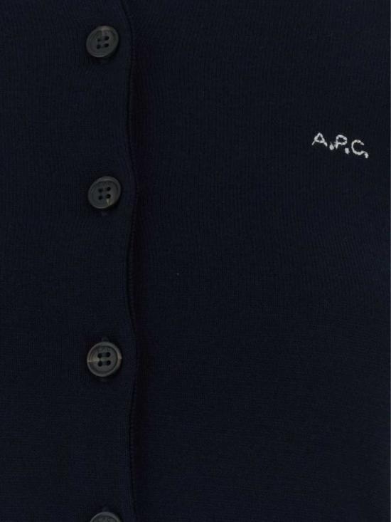 26FW 아페쎄 스웨터 WVBEPF22346 IAK Navy - A.P.C.