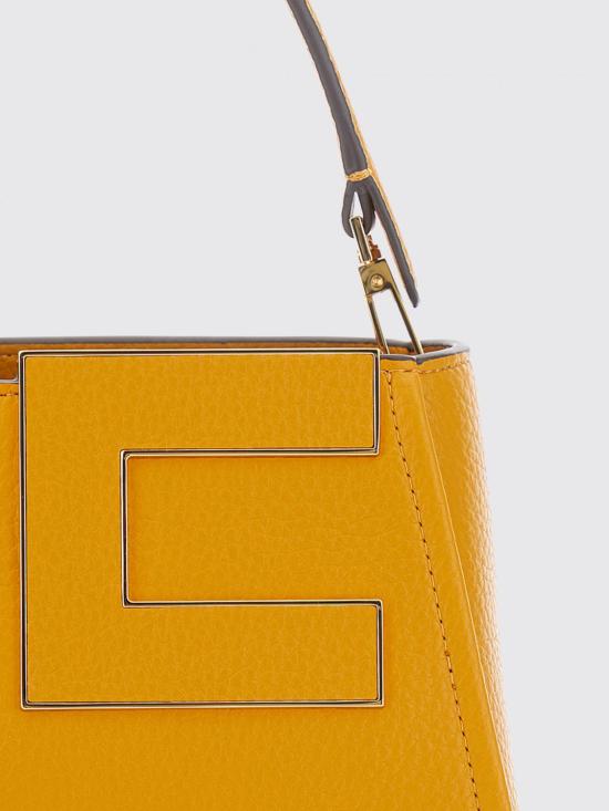 26FW 엘리자베타프랜치 토트백 BS07A66E2 940 Ocher - ELISABETTA FRANCHI
