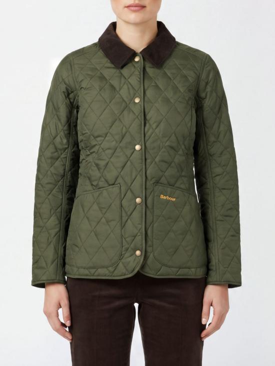 26FW 바버 애낸데일 퀼티드 재킷 LQU0475 OL91 Olive
