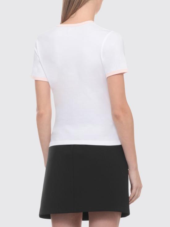 26FW 카사블랑카 반팔 티셔츠 WPF26JTS049 01 White - CASABLANCA