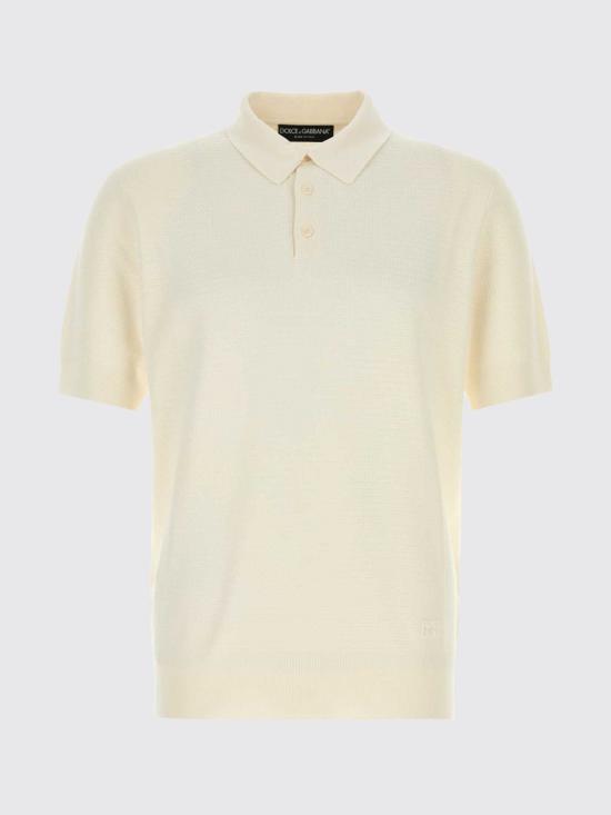 26FW 돌체앤가바나 폴로 티셔츠 GXZ02ZJBSPR W0001 White - DOLCE & GABBANA