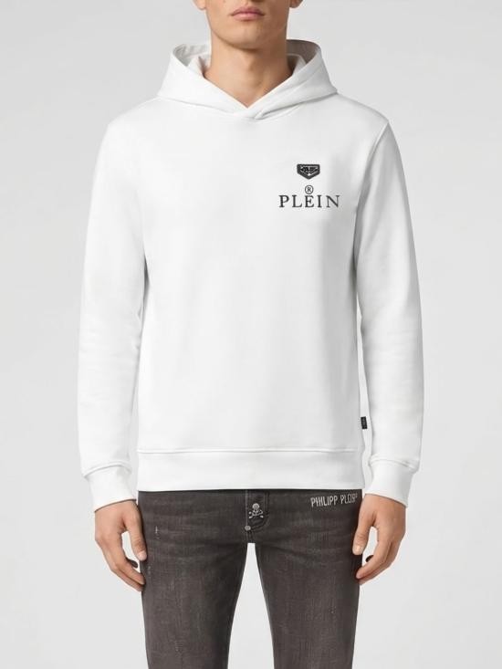 26SS 필립 플레인 후드 티셔츠 UAFCMJB4090PTE180N 01 White