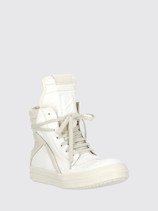 26FW 릭 오웬스 지오바스켓 하이탑 스니커즈 RP02F5894LBHLC O11 11 White - RICK OWENS