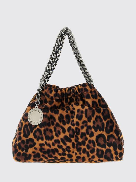 26FW 스텔라 맥카트니 팔라벨라 드로스트링 숄더백 7B0144WP0742 2018 Brown