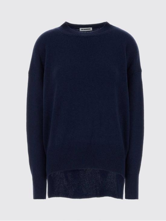 26FW 질샌더 스웨터 J02GP0013J13206 414 Navy - JIL SANDER