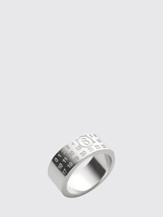 26FW MM6 메종마르지엘라 반지 SM6UQ0057P6469 951 Silver - MM6 MAISON MARGIELA