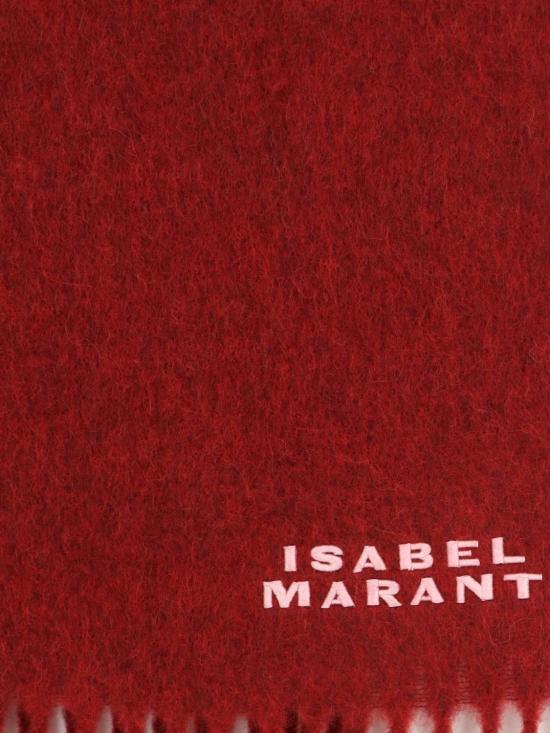 26FW 이자벨마랑 퍼니 알파카 스카프 EC002XFBA4C04A 80BY Burgundy - ISABEL MARANT
