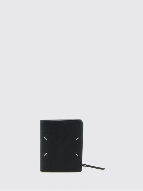 26FW 마르지엘라 레더 플랩 월렛 SA1UI0023P4745 T8013 Black