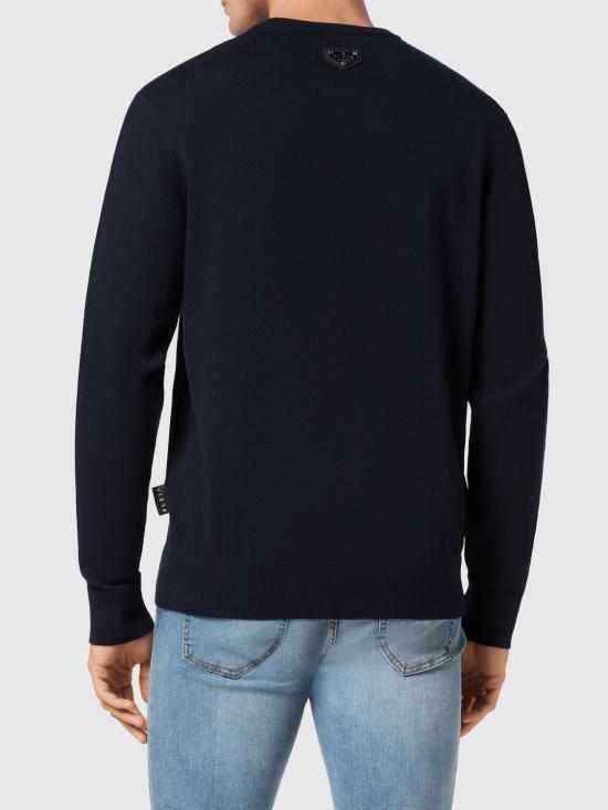 26SS 필립 플레인 스웨터 LADCMKO1516PKN002N 24 Blue - PHILIPP PLEIN