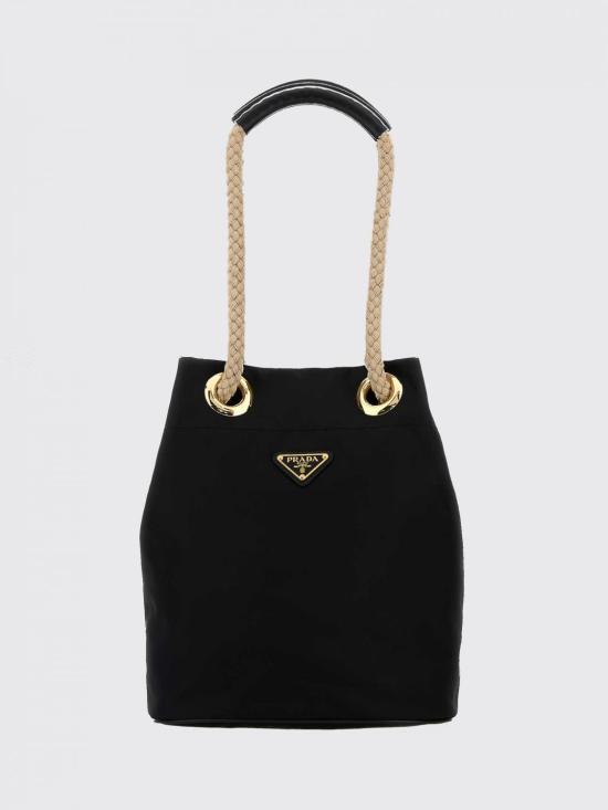 26FW 프라다 마리너 리나일론 스몰 버킷백 1BE0822HG8 F0002 Black