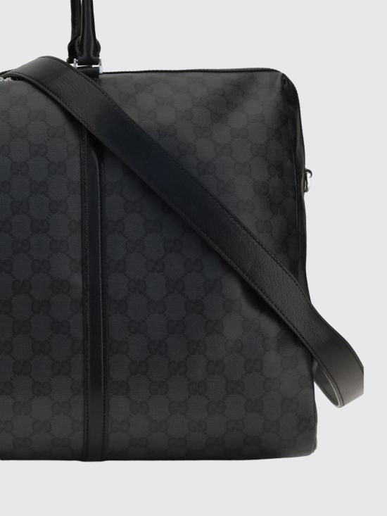 26FW 구찌 구찌 에센스 클래식 라지 더플백 875059FAF8A 1000 Black - GUCCI