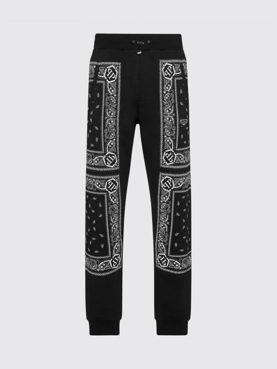 26SS 필립 플레인 트레이닝/조거 팬츠 LADCMJT2676PTE180N 02 Black - PHILIPP PLEIN